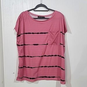 Merokeety Cap Sleeve T-shirt